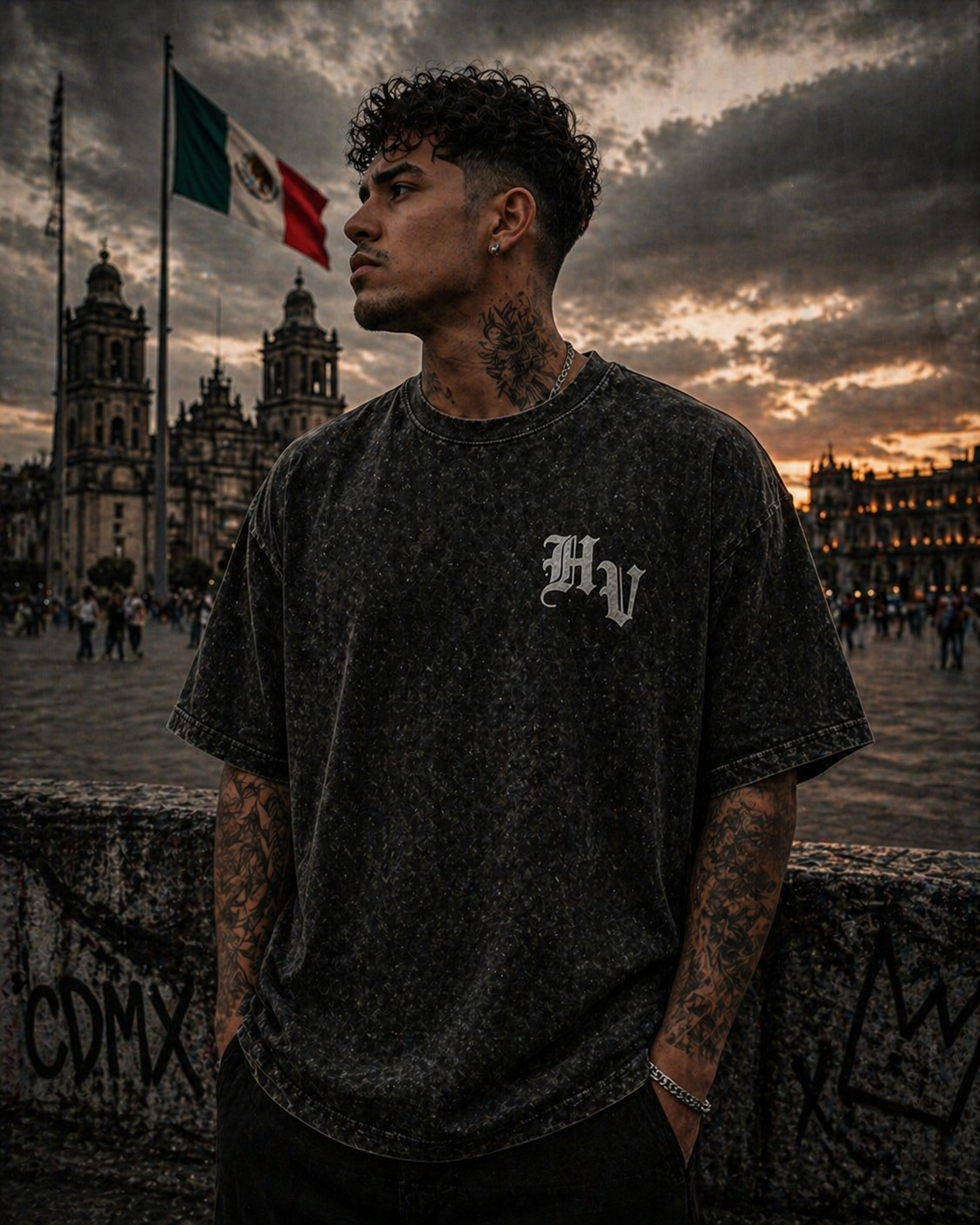 Oversized Essential Tee — Hombre De Valor