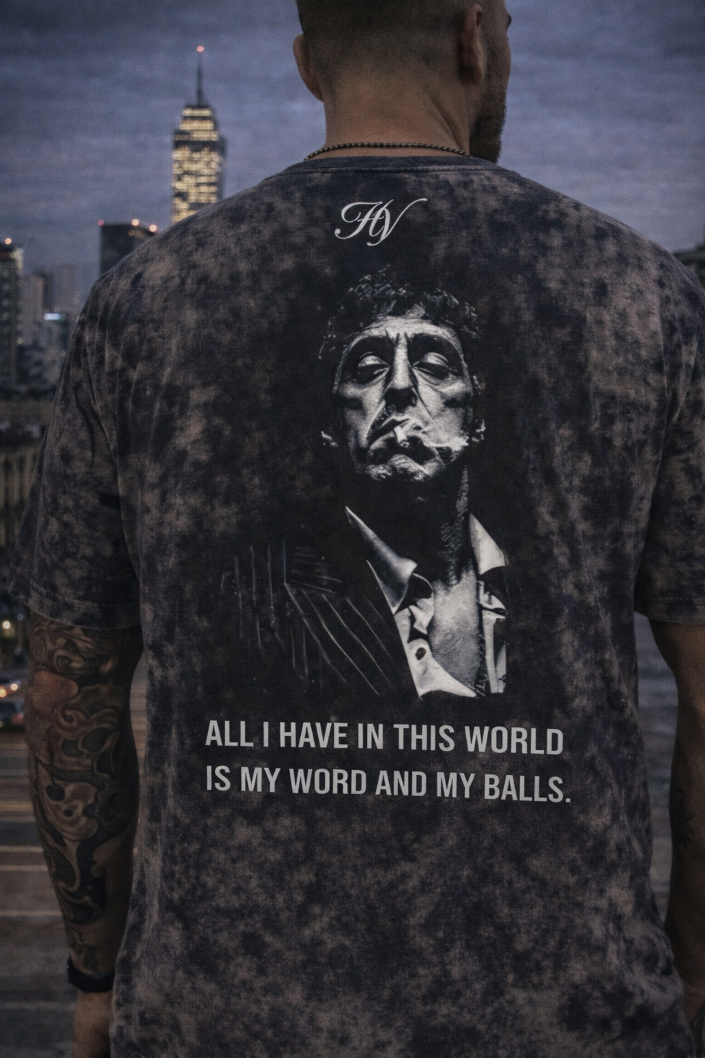 Word & Honor — Hombre De Valor Tee