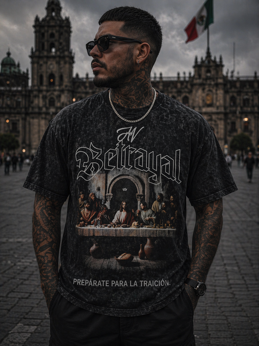 Betrayal — Hombre De Valor Oversized Tee