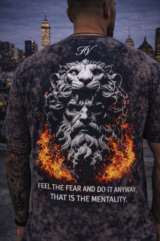 Fearless Mentality — Hombre De Valor Tee