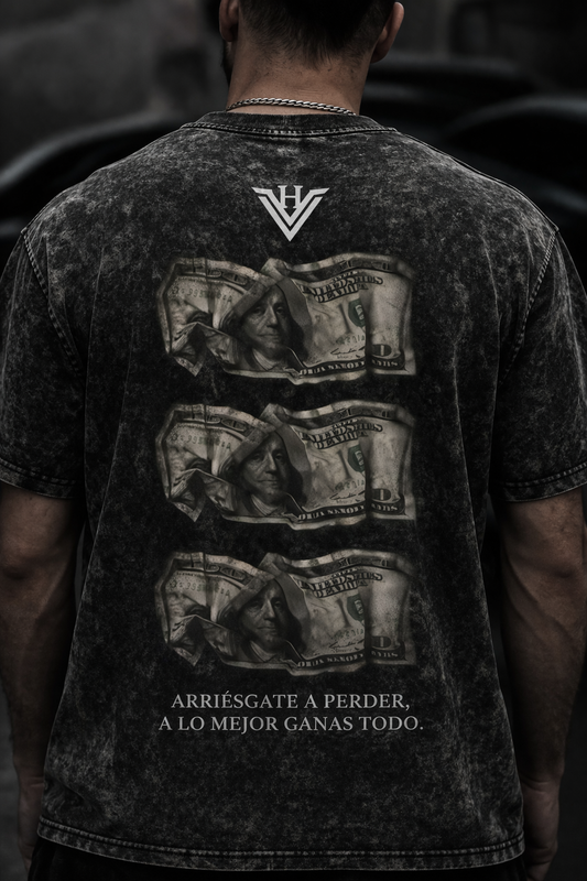 Arriesga o Gana Nada — Hombre De Valor Tee